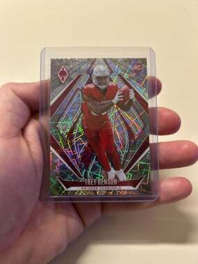 2024 Panini Phoenix - Trey Benson Laser Prizm (RC) Arizona Cardinals